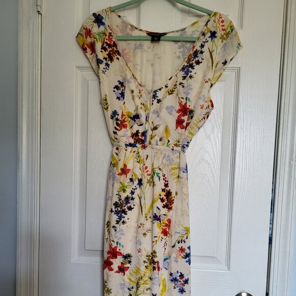 Eddie Bauer Cotton Floral Dress - Picture 1 of 6